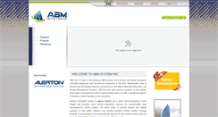 Desktop Screenshot of abmsys.com