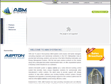 Tablet Screenshot of abmsys.com
